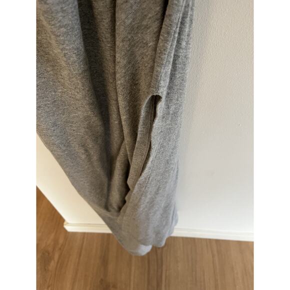 Victoria's Secret Nightgown Sleep Tank Dress Maxi L Gray Cotton Minimalist - Picture 4 of 6